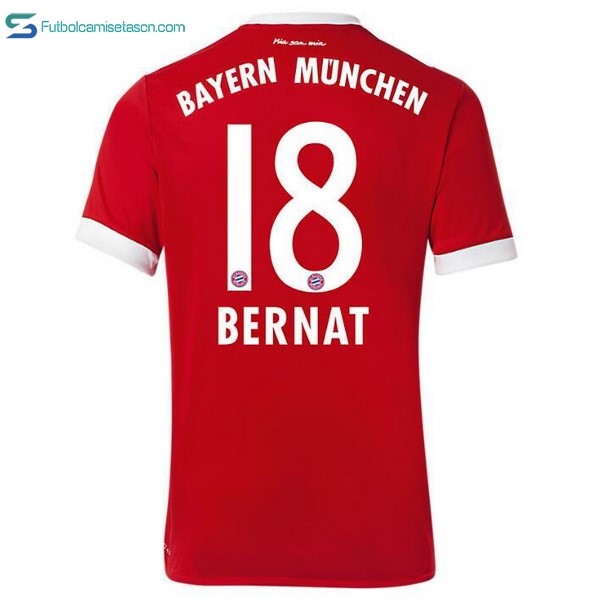 Camiseta Bayern Munich 1ª Bernat 2017/18